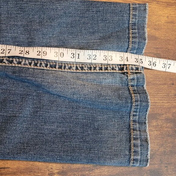 Silver Jeans Size 25 Pica Slightly Curvy Mid Rise Flare Bell Bottom NWT - Picture 10 of 11